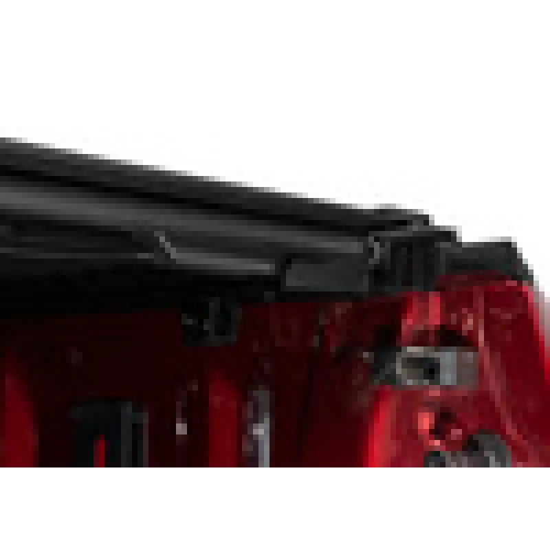 Red truck bed cover for Jeep Gladiator x4s - installation instructions included