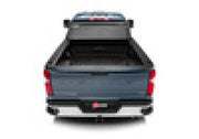 Blue car rear view - bak 2020 chevy silverado 2500/3500 hd truck bed cover