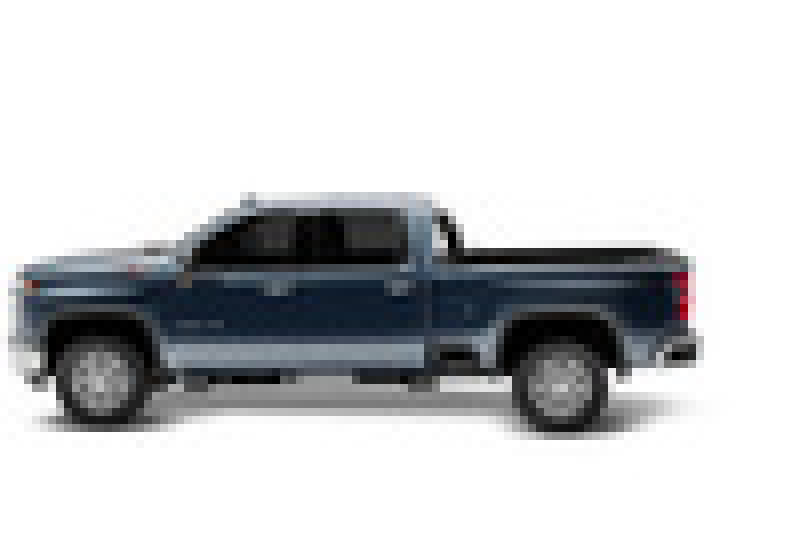 Blue truck bed cover for 2020 chevy silverado 2500/3500 hd with g2 design