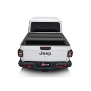 2020 Jeep Gladiator 5ft Bed BAKFlip MX4 truck cover rear view.