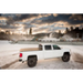 White truck parked in snow - BAK 2020 Jeep Gladiator Revolver X2.