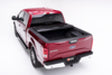 Red car with black roof, bakflip f1 6.5ft bed cover for ford f-150 regular super cab & super crew