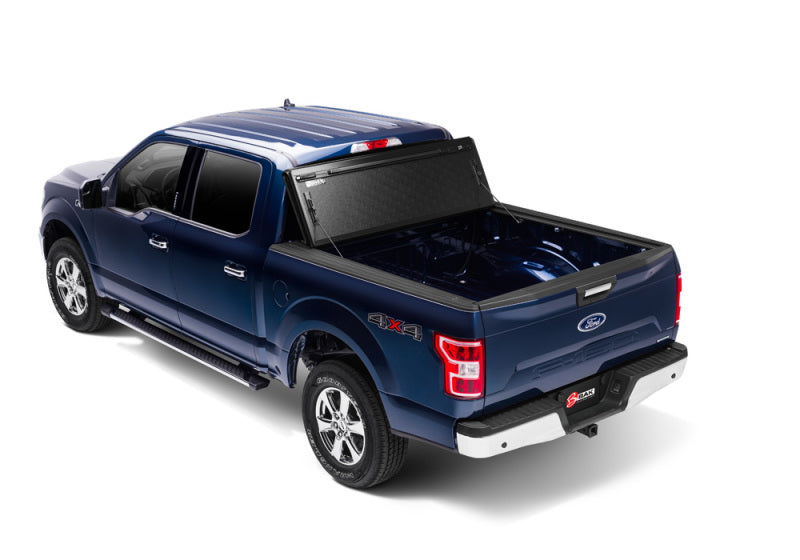 2021 ford f-150 super crew truck with bakflip g2 bed cover