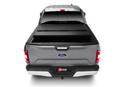 Gray ford truck with bakflip mx4 bed cover in matte finish