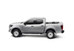 Silver pickup truck on bak 2022 nissan frontier 6ft bed bakflip mx4 matte finish