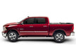 Red truck bed cover for 2022+ toyota tundra with white background