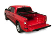 Red truck with fibermax bed cover for 2022+ toyota tundra