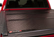 Red and black bak 2022+ toyota tundra 5.5ft bed fibermax bed cover installed on truck bed