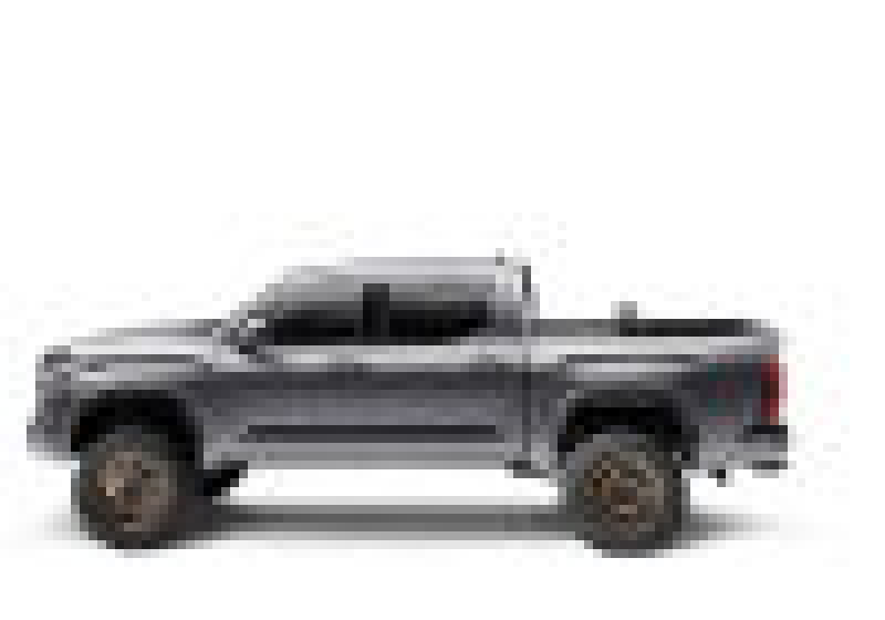 Toy truck displayed in bak 2022+ toyota tundra 5.5ft bed revolver x4s bed cover