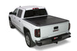 Close up of chevy silverado with bakflip g2 truck bed cover