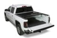 White chevrolet silverado with black top - bakflip g2 for 8ft bed