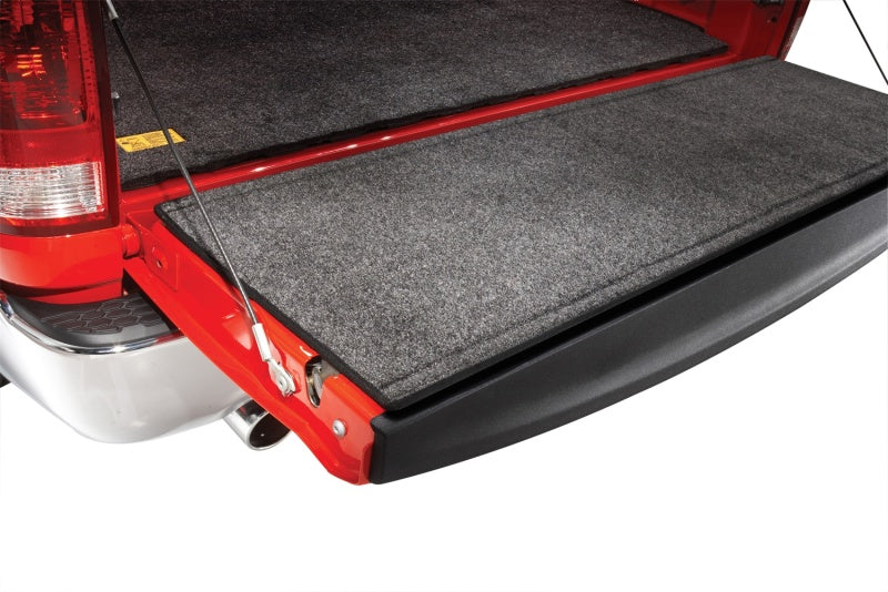 Red truck with black trunk liner - bedrug dodge ram 6.25ft bed mat