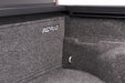 Bedrug toyota tacoma bedliner showing trunk compartment with installation instructions