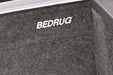 Trunk compartment of a car with seat up - bedrug gm silverado/sierra bedliner