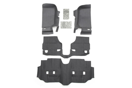 Front and rear floor mats for toyota featured in bedrug 07-16 jeep jk unlimited 4dr bedtred floor kit
