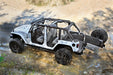 Bedrug jeep jk unlimited 4dr rear bedtred cargo kit parked in mud