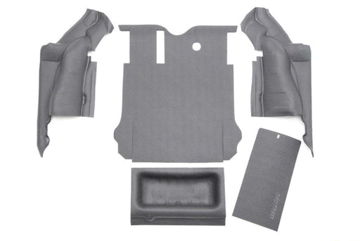 Front and rear panels of jeep jk unlimited 4dr with bedrug bedtred cargo kit