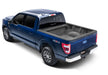 Blue ford truck bedrug bedliner for f-150 with installation instructions