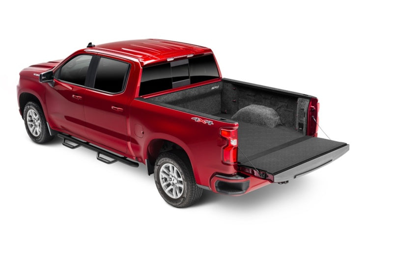 Red truck bed cover for bedrug 19-23 chevrolet/gmc 1500 5ft 8in impact bedliner