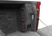 Red car trunk with bedrug 20-23 gm silverado/sierra hd 6ft 9in bed w/ multi-pro tg bedliner