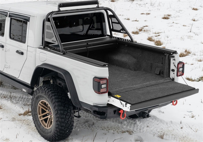 White jeep gladiator jt 5 foot bed liner for spray-in & non-lined beds