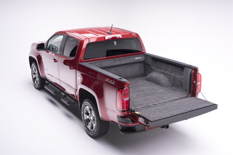 Red truck bed liner for jeep gladiator jt, compatible with spray-in and non-lined beds