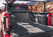 Red jeep with bedrug bedliner for ford f-250/350 super duty 6.5ft short bed