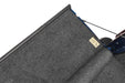 Open laptop sleeve displayed on a bedrug 2017+ ford f-250/f-350 super duty 6.5ft short bed bedliner