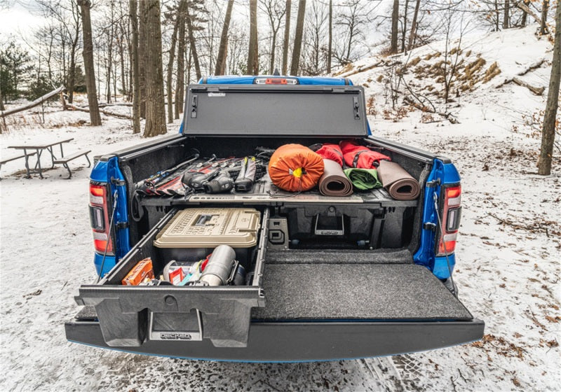 Truck bed with tool box - bedrug 2019+ dodge ram 5.7ft bedliner