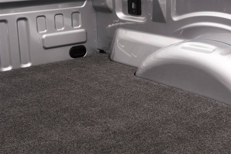 White truck bed mat with gray carpet for toyota tundra 5ft 6in bed