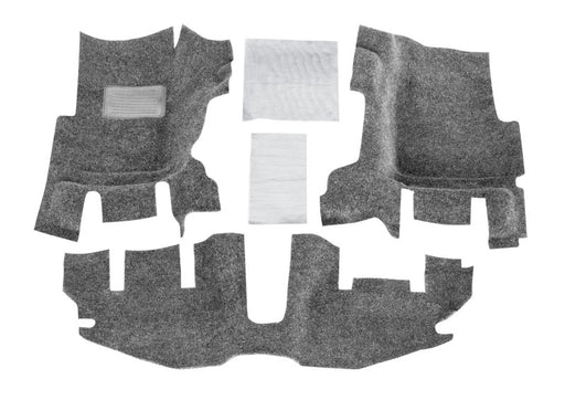 Bedrug jeep tj front floor kit with center console - felt cut for car installation