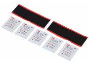 3-pack black plastic strip for bedrug spray-in liner adhesion kit