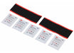 3-pack black plastic strip for bedrug spray-in liner adhesion kit