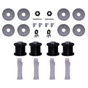 Black plastic door handles and handles for bilstein 05-21 toyota tacoma b8 front upper control arm kit