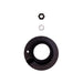 Black rubber ring with metal ring on bilstein 09-18 ram 1500 4wd b6 4600 front shock absorber