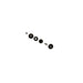 Black and white image of eyes on bilstein rear shock absorber for dodge ram 2500