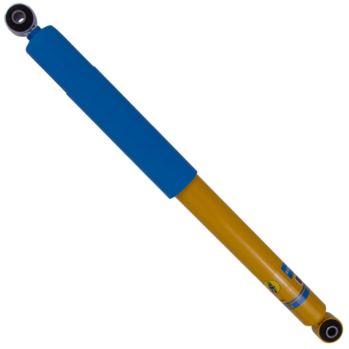 Bilstein b6 4600 rear shock absorbers with blue and yellow plastic pipe