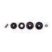 Black rubber washers in bilstein 4600 series shock absorber for dodge ram 3500