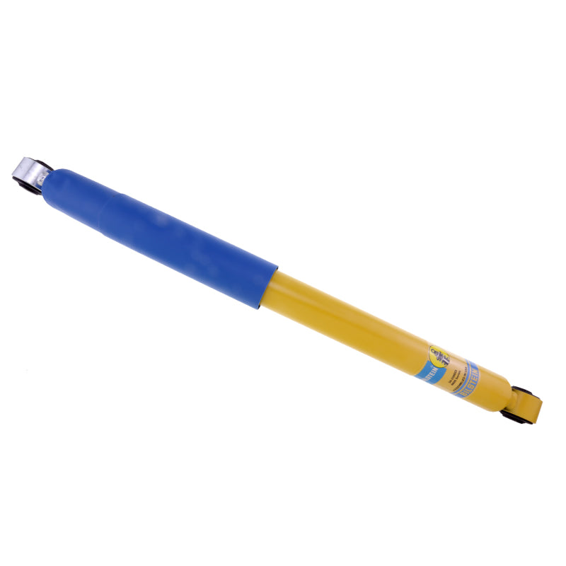 Blue and yellow pen on white background, representing bilstein 4600 series 13-14 dodge ram 3500 rear 46mm monotube shock abs