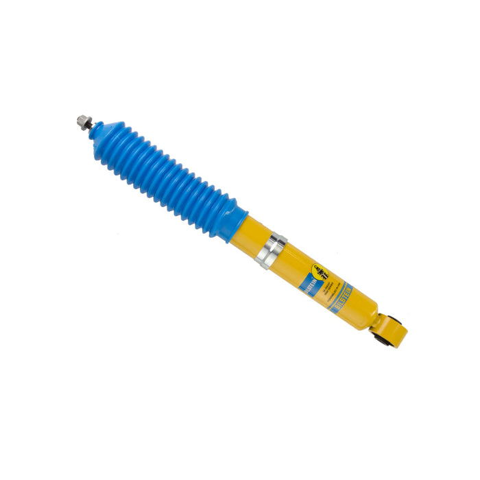 Bilstein 4600 series front shock absorber for chevy colorado - blue 46mm monotube on white background