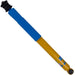 Bilstein 4600 series shock absorber with blue and yellow plastic water pump