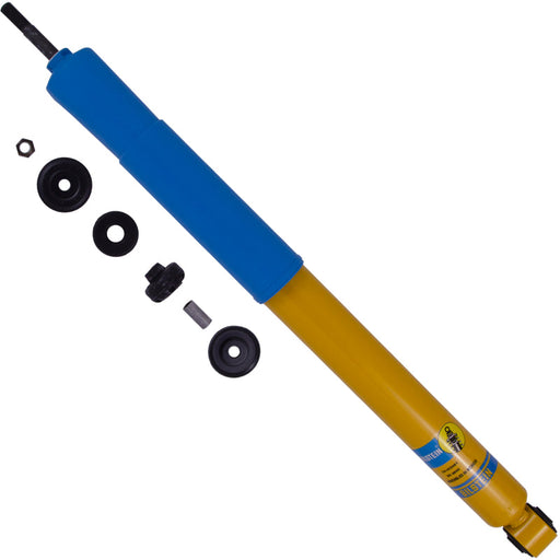 Bilstein 4600 series rear 46mm monotube shock absorber for ram 2500 - yellow with blue end