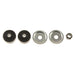 Three metal screws and black rubber nut for bilstein 4600 series ford f-150 shock absorber