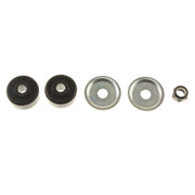 Three black and white metal screws for bilstein 4600 series shock absorber