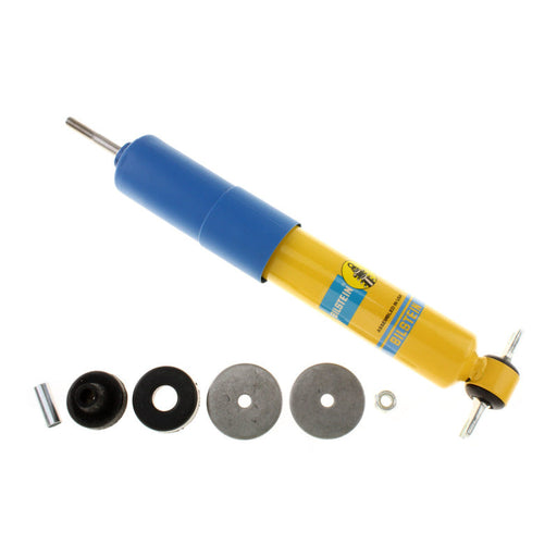 Yellow hydraulic cylinder with screw inside - bilstein 4600 series shock absorber for dodge ram 1500 st rwd