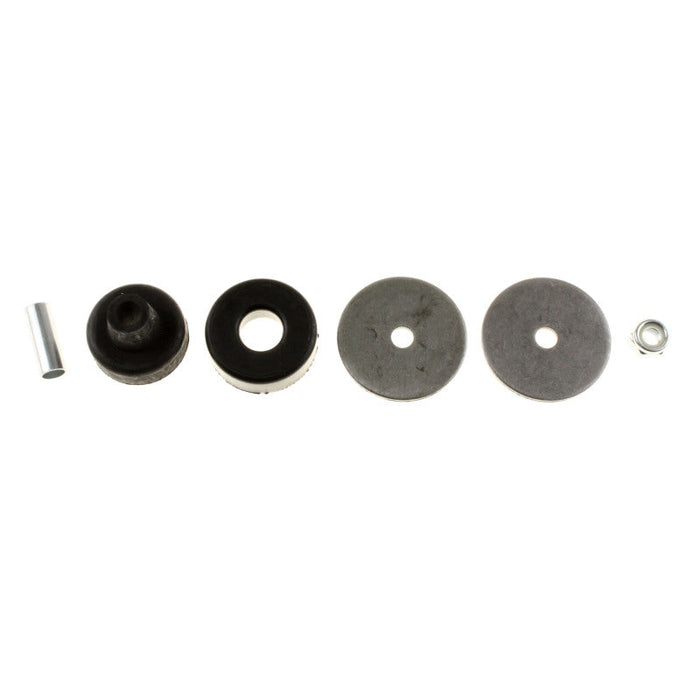 Set of four black rubber washers for bilstein 4600 series 2004 dodge ram 1500 st rwd front 46mm monotube shock