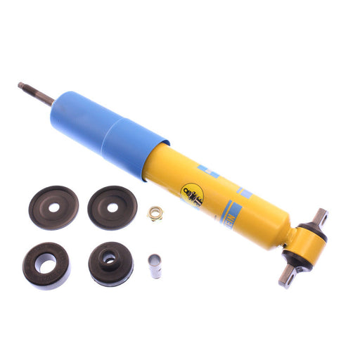 Bilstein 4600 series yellow shock absorber with black rubbers