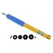 Bilstein 4600 series front shock absorber with yellow, blue, and black rubber