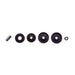 Black rubber washers for bilstein 4600 series 2014 dodge ram 2500 front shock absorber