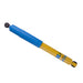 Bilstein 4600 series yellow shock absorber on white background